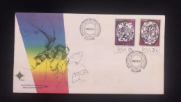 D) 1980, SOUTH AFRICA, FIRST DAY COVER, ISSUE, WORLD DIAMOND CONGRESS, JOHANNESBURG, CULLINAN II 317.4 CARATS, CULLINAN - Africa (Other)