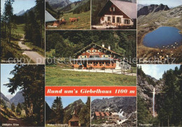 72257378 Fuessen Allgaeu Giebelhaus Obertal Hubertuskapelle Prinz Luitpoldhaus T - Fuessen