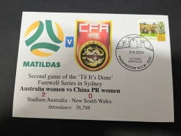 5-6-2024 (22) Football (Australia Women 2 Vs China Women 0) In Stadium Australia - NSW - Australia (3-6-2024) - Autres & Non Classés