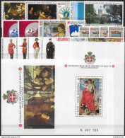 1994 SMOM Complete Year 20v.+2MS MNH - Andere & Zonder Classificatie