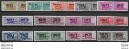 1949-53 Trieste A Pacchi Postali 13v. MNH Sassone N. 13/25 - Non Classés