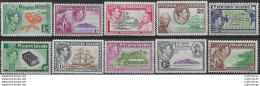 1940-51 Pitcairn Islands George VI 8v. MNH SG N. 1/8 - Sonstige & Ohne Zuordnung