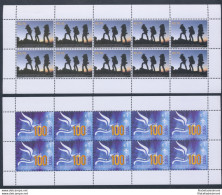 2007 EUROPA CEPT, Kosovo Unmik, 2 Minifogli Di 10 Valori, 100 Anni Di Scoutismo, MNH** - Autres & Non Classés