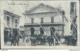 Cg617 Cartolina Foggia Citta' Teatro Dauno 1921 Puglia - Foggia