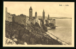 AK Rab, Panorama, Ruinen Am Meer  - Kroatien