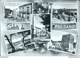 Ch18 Cartolina Saluti Da Pulsano Provincia Di Taranto Puglia - Taranto