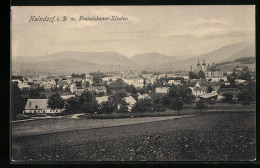 AK Haindorf I. B., Teilansicht Mit Franziskaner-Kloster  - Tchéquie