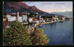 Cartolina Gardone-Riviera, Lago Di Garda  - Autres & Non Classés