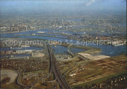 72255627 Hamburg Fliegeraufnahme Mit Koehlbrandbruecke Und Hafen Hamburg - Andere & Zonder Classificatie