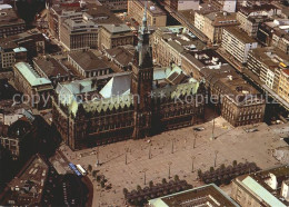 72255622 Hamburg Fliegeraufnahme Rathaus Und Markt  Hamburg - Andere & Zonder Classificatie