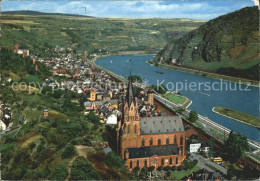 72255262 Oberwesel Rhein Fliegeraufnahme Oberwesel - Oberwesel