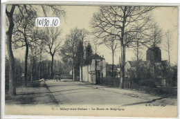 MERY-SUR-SEINE- LA ROUTE DE MESGRIGNY- - Sonstige & Ohne Zuordnung