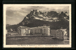 Cartolina San Martino Di Castrozza, Grand Hotel Des Alpes  - Sonstige & Ohne Zuordnung