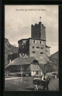 Cartolina Bozen, Burg Ried Im Sarntal  - Bolzano (Bozen)