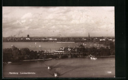 AK Hamburg-Neustadt, Lombardsbrücke Mit Booten  - Mitte