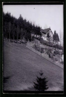Fotografie Brück & Sohn Meissen, Ansicht Kipsdorf I. Erzg., Blick Auf Die Villa Martha Am Hang  - Lieux