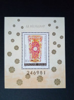 UNGARN BLOCK 144 A POSTFRISCH(MINT) TAG DER BRIEFMARKE 1980 GLASKUNST - Blocks & Sheetlets