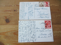 D. Reich Bund Lot V. 34 Briefen & Ganzsachen Chicagofahrt + Schwarzauf Sind Fake - Used Stamps