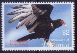 Dominica 2005 MNH, Turkey Vulture, Birds Od Prey - Eagles & Birds Of Prey
