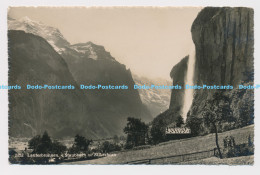 C004338 5252. Lauterbrunnen. Staubbach U. Silberhorn. Societe Graphique Neuchate - World