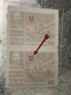 VIET NAM Stamps PRINT ERROR Block 2-1987-(30d-no514 Tem In Lõi-in Tham Tem Mat Sao-historic Days)2-STAMPS-vyre Rare - Vietnam