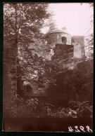 Fotografie Brück & Sohn Meissen, Ansicht Platz, Blick Auf Die Ruien Hassenstein Mit Alten Türmen  - Places