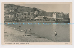 C004432 Llandudno. Beach And Grand Hotel. V7634. Photochrom - Wereld