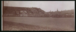 Fotografie Brück & Sohn Meissen, Ansicht Seusslitz / Elbe, Blick Auf Das Erholungsheim Und Das Schloss  - Places