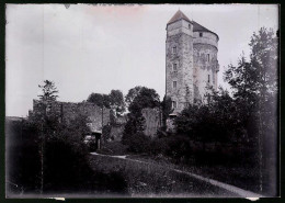 Fotografie Brück & Sohn Meissen, Ansicht Stolpen I. Sa., Blick Auf Den Coselturm Des Schloss Stolpen  - Plaatsen