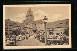AK Leipzig, Intern. Baufachausstellung 1913, Hof Der Pleissenburg  - Expositions