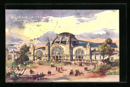 Künstler-AK Milano, Esposizione 1906, Galleria Del Lavoro  - Ausstellungen