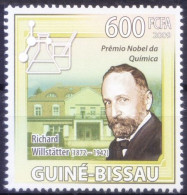 Nobel Chemistry Winner German Chemist Richard Willstatter, Guinea Bissau 2009 MNH - Nobelprijs