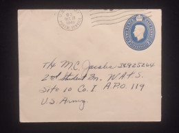 D) 1945, GREAT BRITAIN, COVER SENT TO THE U.S.A, STAMPED KING GEORGE VI, XF - Other & Unclassified