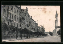 AK Konstanz, Strassenpartie Am Bahnhof-Platz  - Konstanz