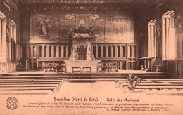 Bruxelles (Hôtel De Ville) - Salle Des Mariages - Monuments, édifices