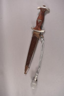 WWII GERMAN SA DAGGER WITH SCABBARD - Knives/Swords