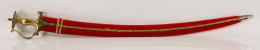 Persian Gilt Inlaid Shamshir - Knives/Swords