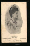 Cartolina S. M. Hélène, Königin Von Italien  - Royal Families