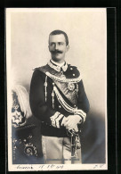 Cartolina Victor Emanuel, König Von Italien  - Royal Families