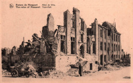 Nieuport (Ruines) - Hôtel De Ville - Nieuwpoort