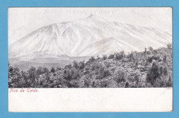 1153 SPAIN ESPAÑA ISLAS CANARIAS TENERIFE PICO DE TEIDE RARE POSTCARD - Tenerife