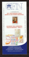 VATICAN - 2023 - BROCHURE - Death Of Saint Nerses Shnorhali, 850th Anniv - NEW VF - Unused Stamps