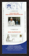 VATICAN - 2023 - BROCHURE - In Memory Of Pope Benedict XVI - NEW VF - Ungebraucht