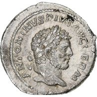 Caracalla, Denier, 213-217, Rome, Argent, TTB+ - Les Sévères (193 à 235)