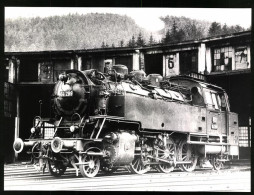 Fotografie Deutsche Eisenbahn, Ehemalige Reichsbahn Dampflok, Tender-Lokomotive Nr. 64 289 Eisenbahnfreunde Zollernbahn  - Trains