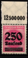 Deutsches Reich 295 P OR Postfrisch #IL613 - Sonstige & Ohne Zuordnung