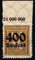 Deutsches Reich 300 P OR Postfrisch #IL688 - Sonstige & Ohne Zuordnung