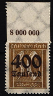 Deutsches Reich 299 P OR Postfrisch #IL685 - Sonstige & Ohne Zuordnung