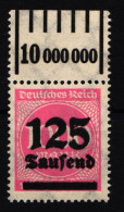 Deutsches Reich 291 A W OR Postfrisch - 1/5/1 #IL674 - Sonstige & Ohne Zuordnung