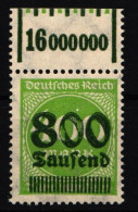 Deutsches Reich 306 A W OR Postfrisch 0/6/0 - 1/5/1 #IL698 - Other & Unclassified